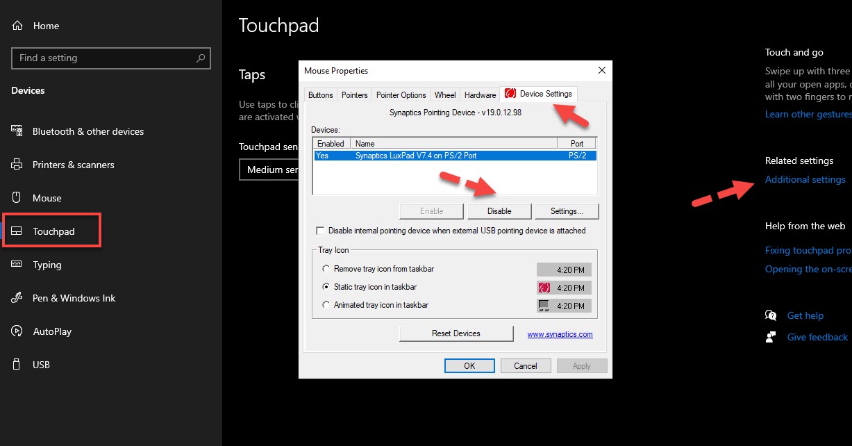 How to Disable The Touchpad on HP Laptop in Windows 10 (3 Methods)