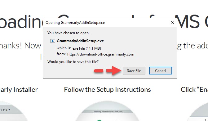 How to Add or Install Grammarly for Word & Outlook 2019 in Windows 10