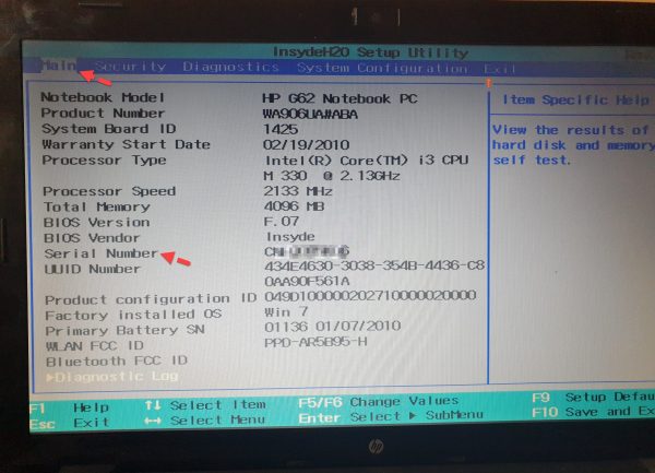 4 Methods to Find or Know HP Laptop Serial Number in Windows 10