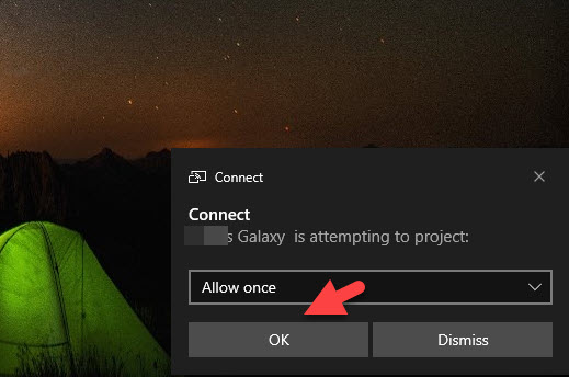 How to Connect Samsung DeX Wireless to Laptop/PC in Windows 10