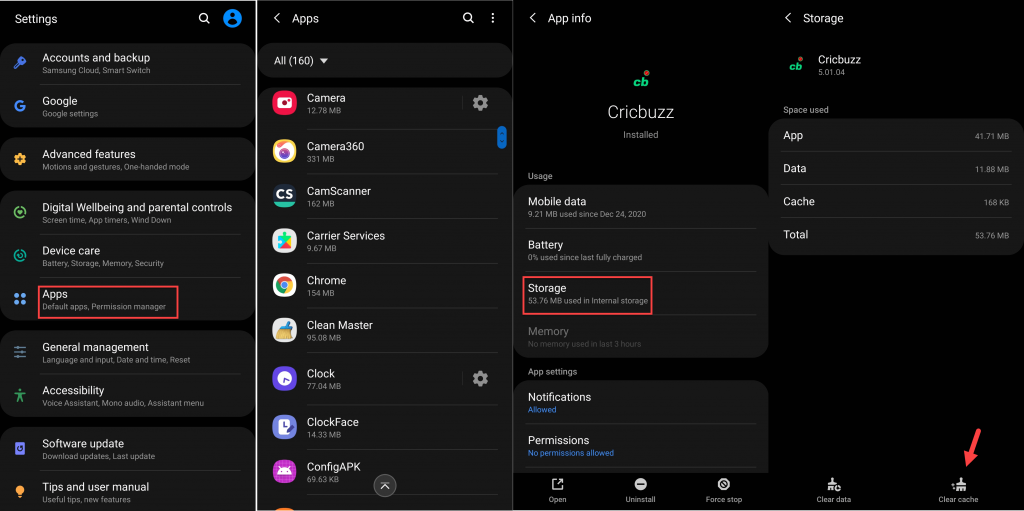 How to Clear App Cache on Samsung S21, S20, S10, S9 & Etc in 2021
