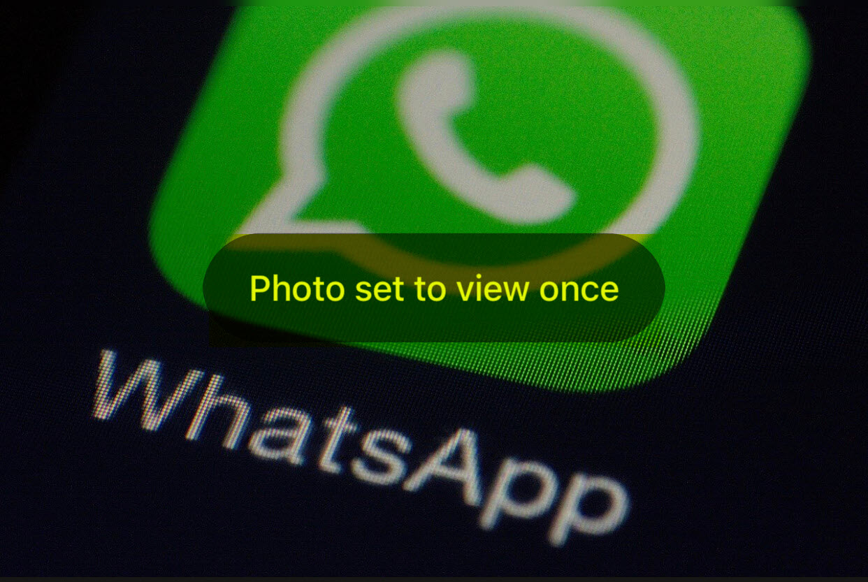 Send View Once Photo In WhatsApp (Android & iPhone) for only one view