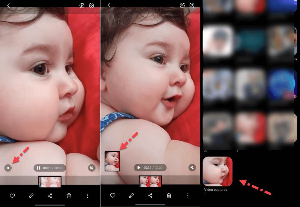 How to Capture Photo from Video on Samsung Android S22, S21 & Etc