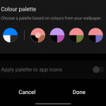 How to Use Colour Palette on Samsung One UI 4.0 (Android 12)