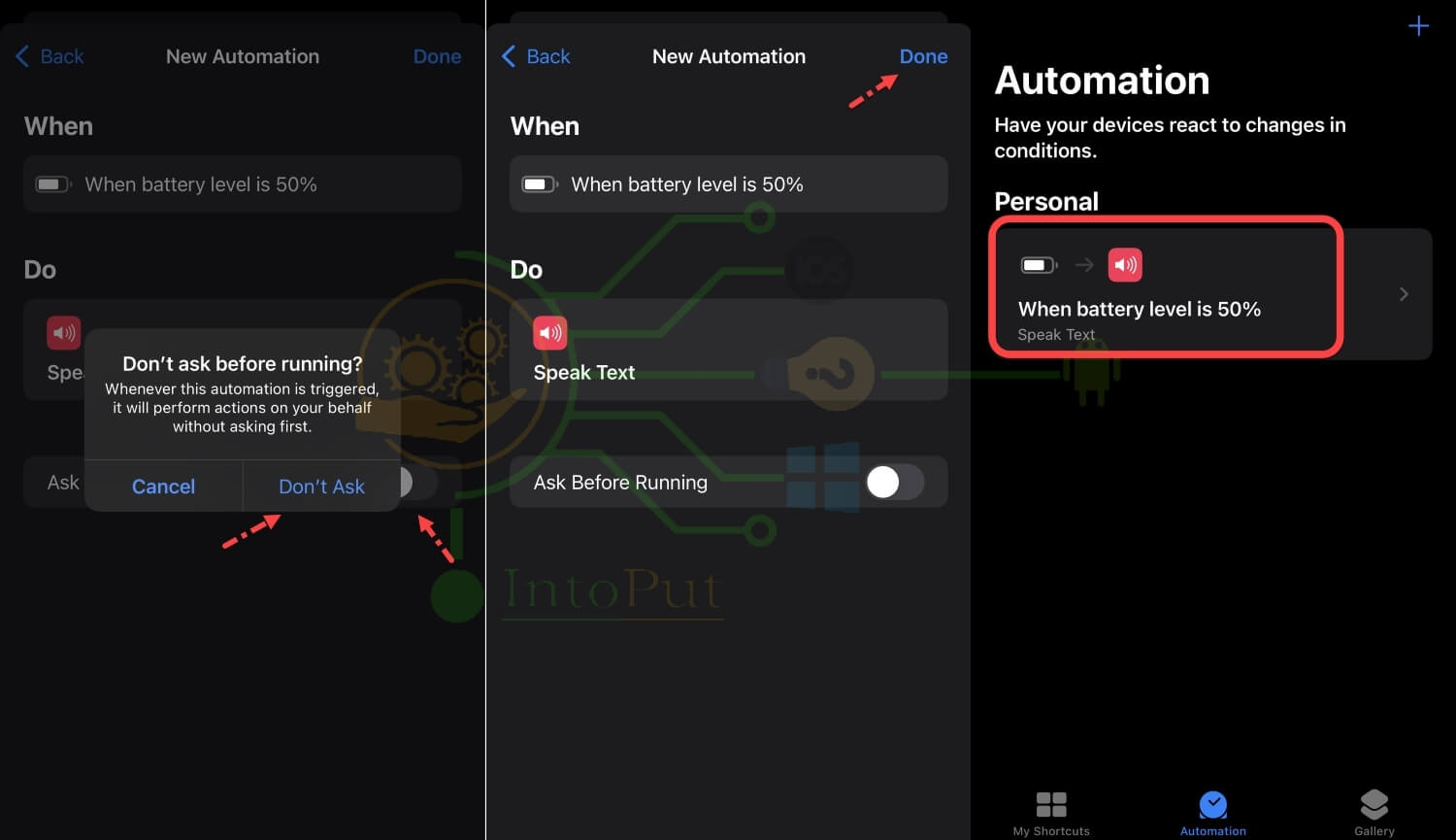 How to Create iPhone Battery Full Alert Shortcut (iOS 14 & iOS 15)