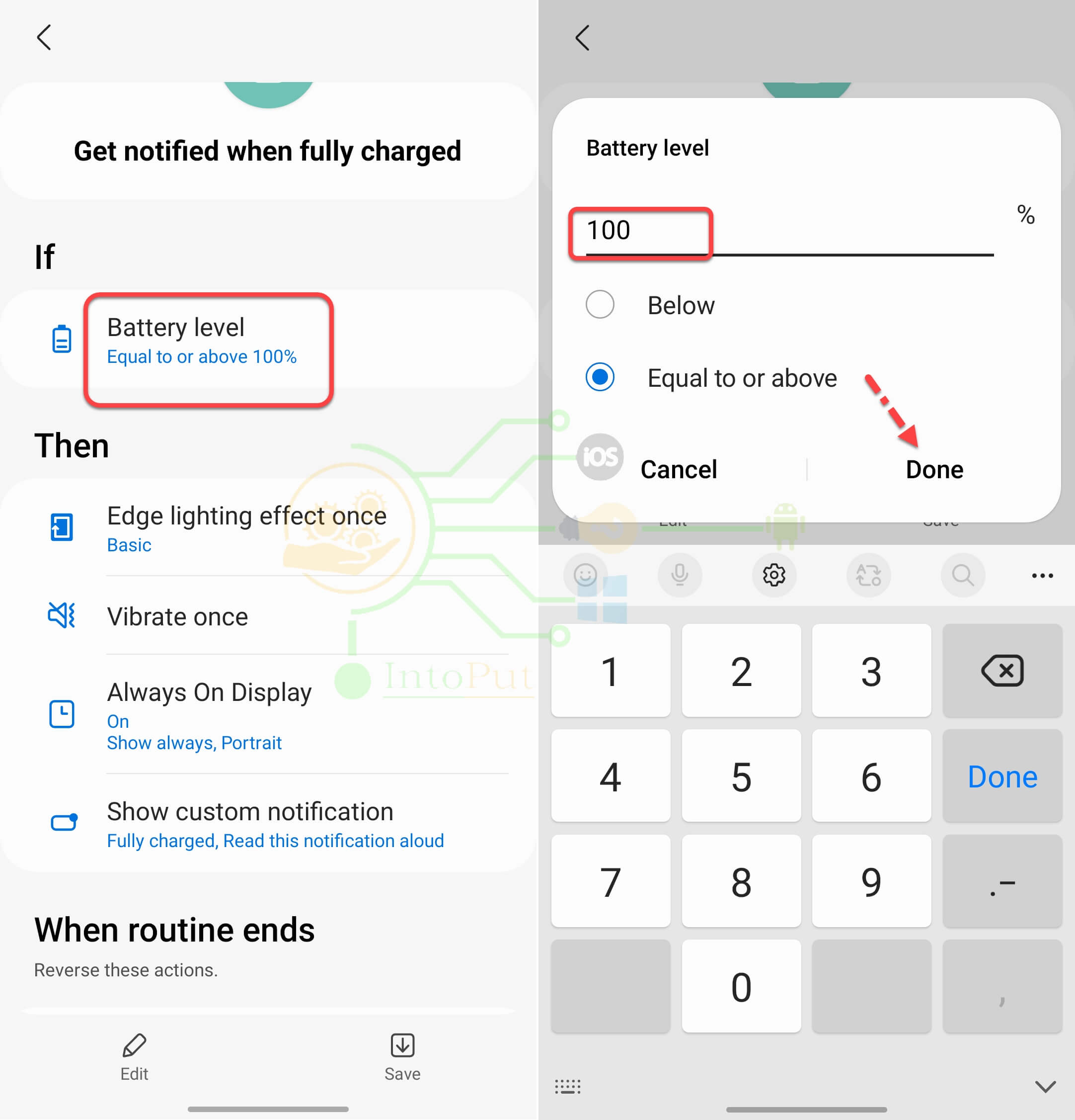 How to Get Battery Full Notification in Samsung Galaxy (Bixby Routines)