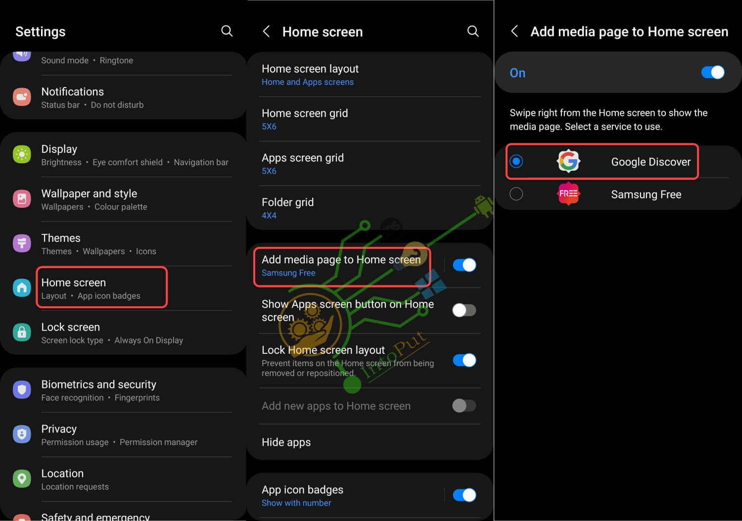 How to Replace Samsung free with Google feed on Samsung home screen