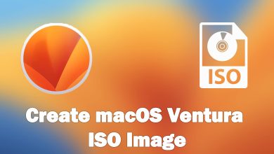 Create macOS Ventura ISO Image