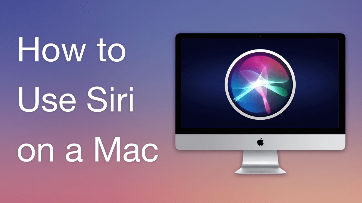 How to Enable Type to Siri on Mac